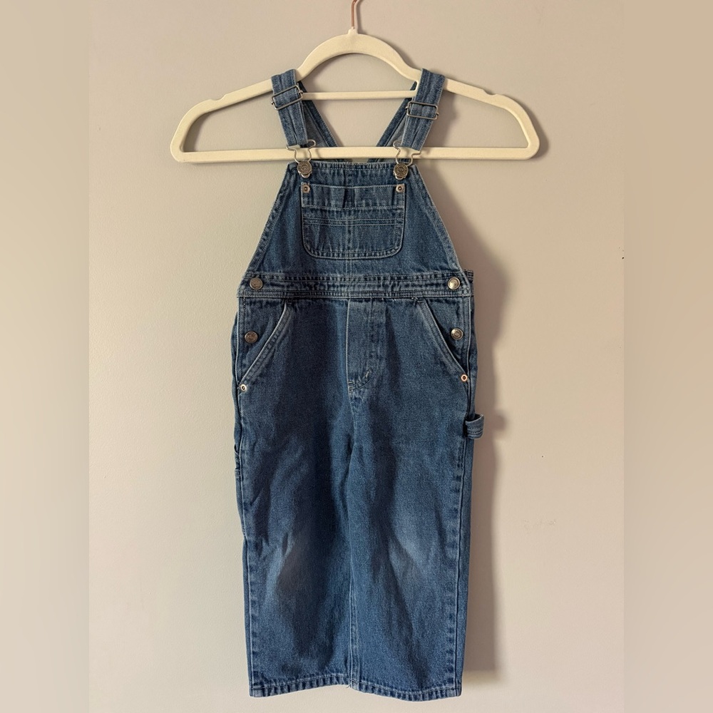 Vintage 90s Toddler Blue Jean Overalls 3T